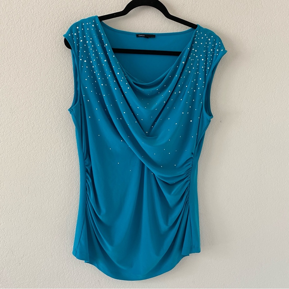 CHAUS SKY BLUE TOP